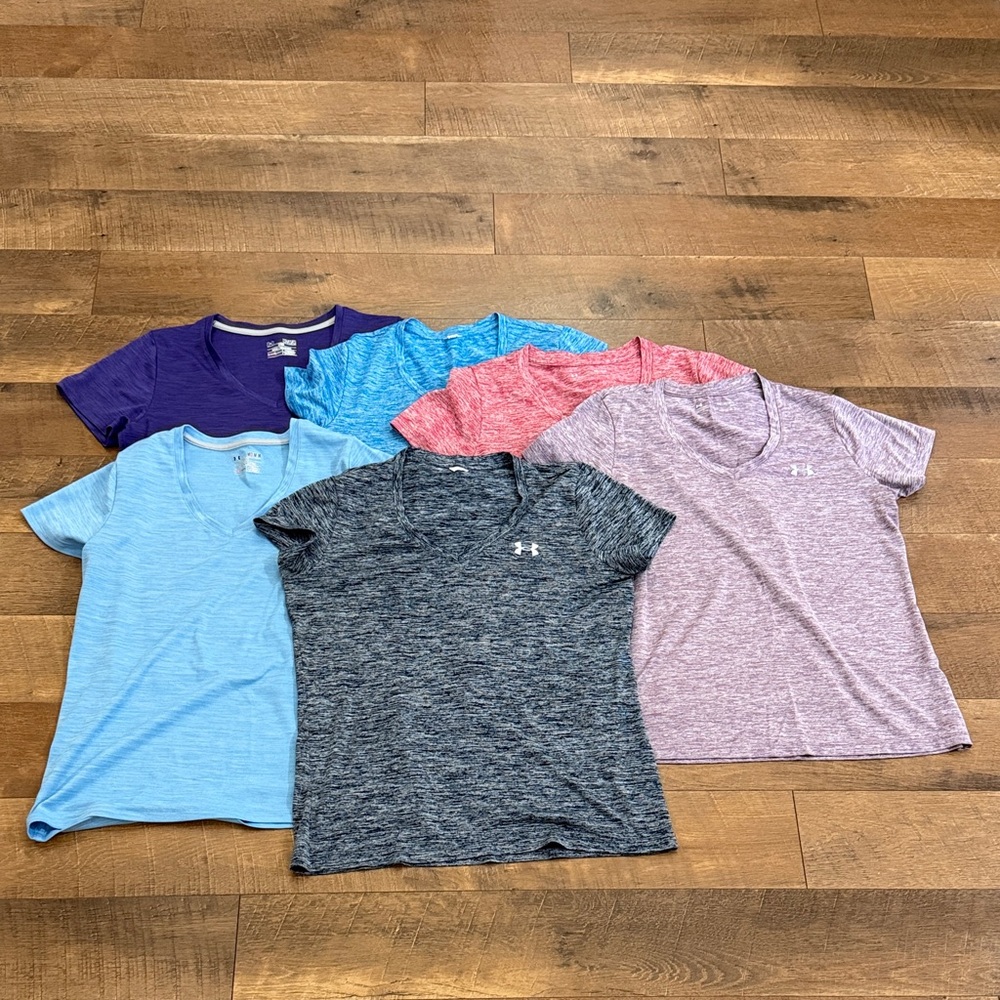 Women’s Under Armour Performance Heathered Tee Bundle (6)